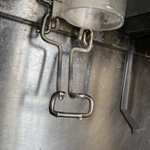 Ice maker on the pop machine