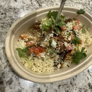 Pollo Asado Bowl