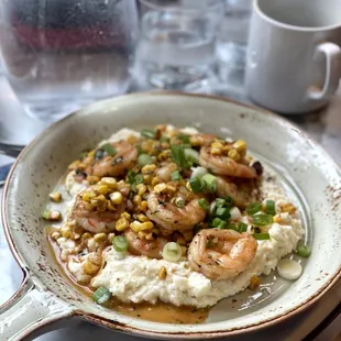 Shrimp with Grits - fantastic.