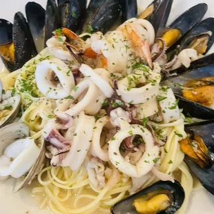 Sleeper hit seafood pasta