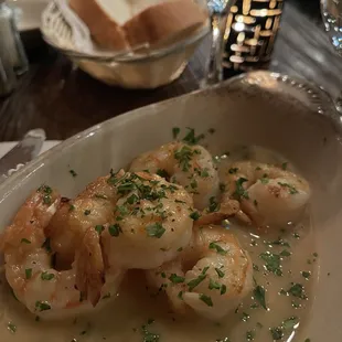 Garlic shrimp