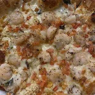 Grilled Shrimp Pizza (Small)