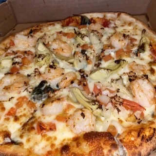 Grilled Shrimp Pizza (Small)