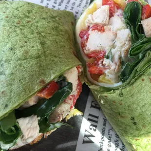 Thai Chicken Wrap