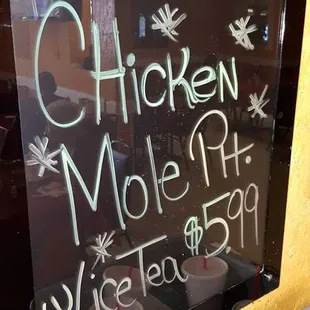 a sign for a restaurant
