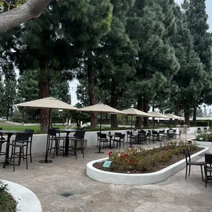 Patio area