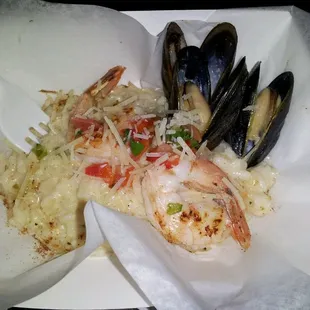 Shrimp and Mussel Risotto