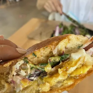 Close up of the emily