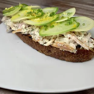 Smoked Trout Toast