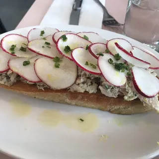 Smoked Trout Toast