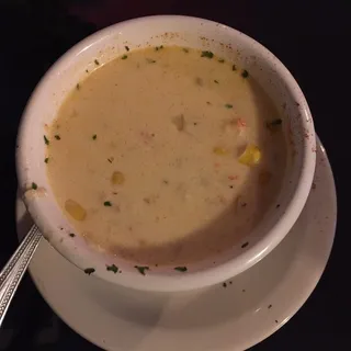 Crawfish Corn Bisque