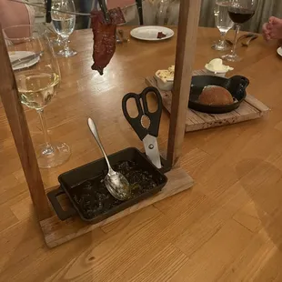 Second order of Candied Clothesline Cured Bacon