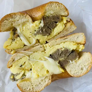 Breakfast Sandwich on Bagel