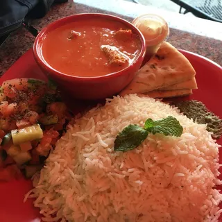 Saffron Chicken Platter