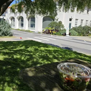 Beautiful spot to enjoy a bite while at the Presidio.