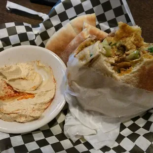 Chicken Shawarma Pocket