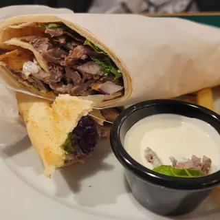 Beef Doner Wrap- Gyro