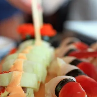 Sado Riceless Roll and surf clam