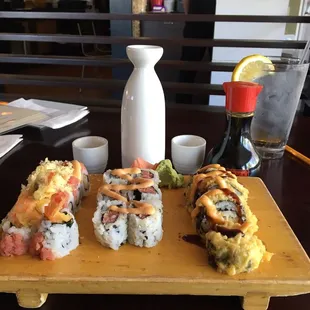 sushi, food, sushi and sashimi, sashimi