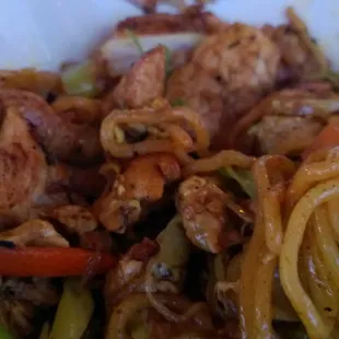 Yaki Soba... Pretty good. Lots of Masala