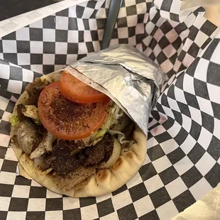 Chicken Shawarma sandwich