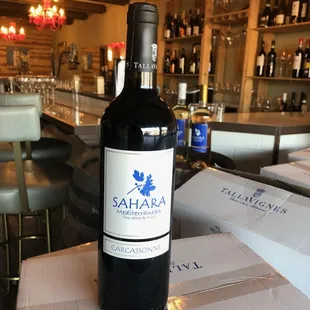 Our new French House Wine from Carcassonne France.  Cabernet Franc.