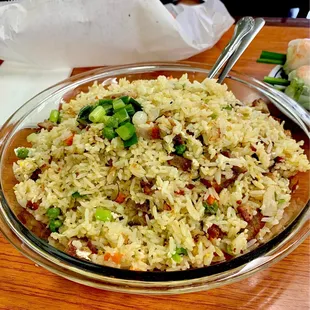 Pork fried rice