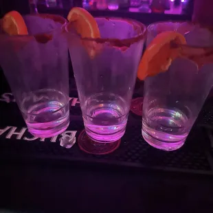 drink, oysters and mussels