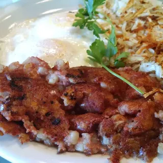 Corn Beef Hash and Eggs