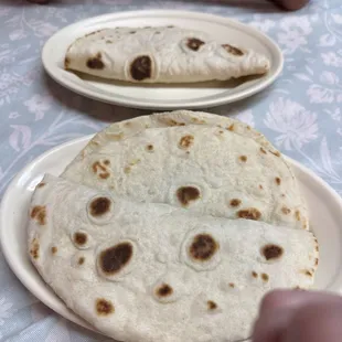 Cafe san luis, fluffy beautiful tacos, ordered carne guisada, worth every penny! Check this place out for yourself!