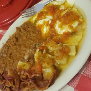 Huevos Rancheros plate