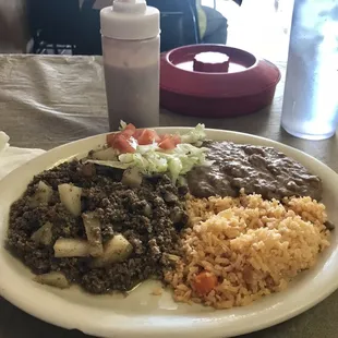 Picadillo plate