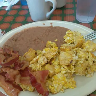 Not you basic potato and egg plate.