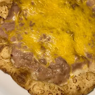 Kids bean and cheese fry bread