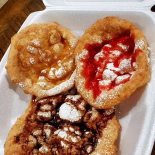 Desserts fry bread