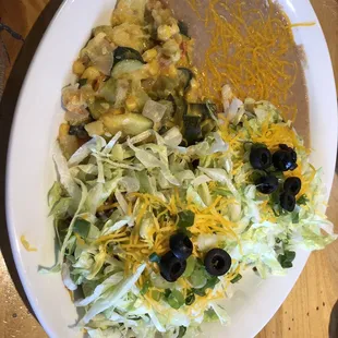 Flat Enchilada Plate