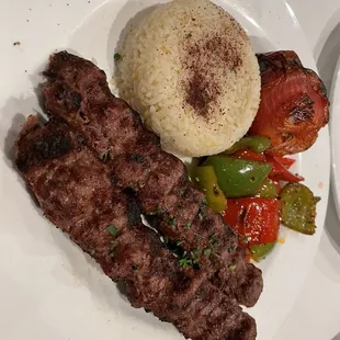 Grilled Kefta Kabob