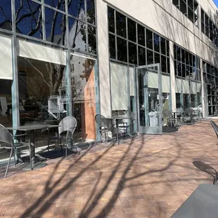 Plenty of outdoor seating!