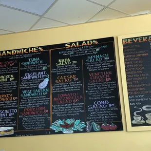 Always available menu options