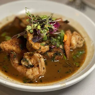 Bbq Shrimp &amp; Grits