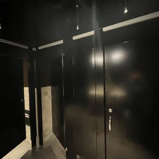 Women's bathroom stalls