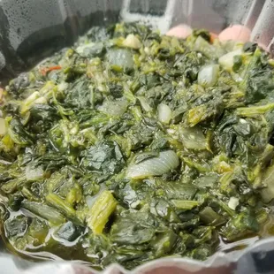 Side order of spinach