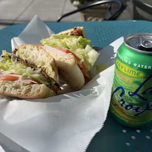 TBA with key lime La Croix.