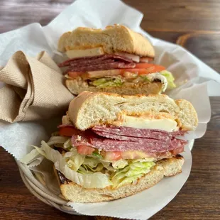 SOPPRESSATA SURPRISE 12.45- ITALIAN DRY SALAMI, BRIE,