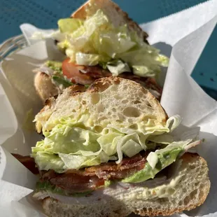 TBA turkey bacon and avocado.