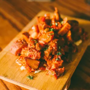 chicken wings and fried chicken, food