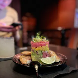 Ahi Tuna Tartare Tower