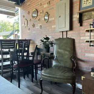 Corner seating quite comfortable