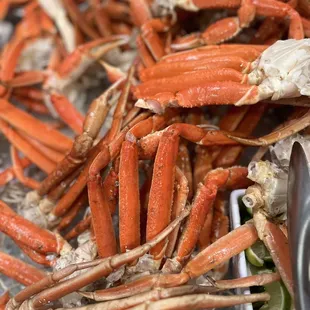 Snow crab legs