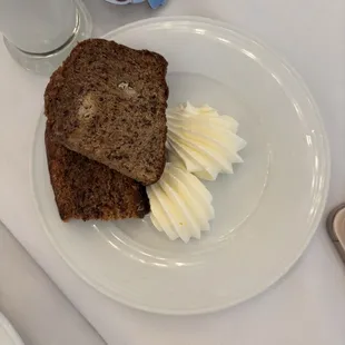 Banana Bread with unsalted butter